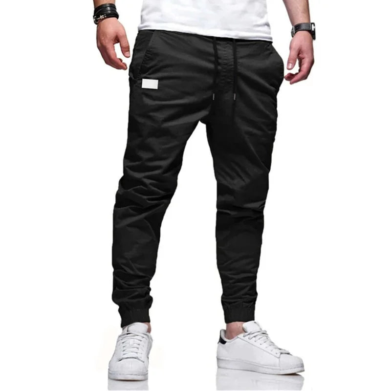 Pantalon de jogging cargo taille élastique
