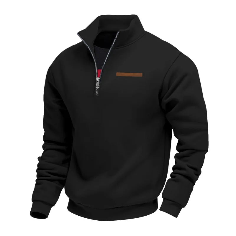 Sweat en polaire douce chaud coupe décontractée homme – Avallon