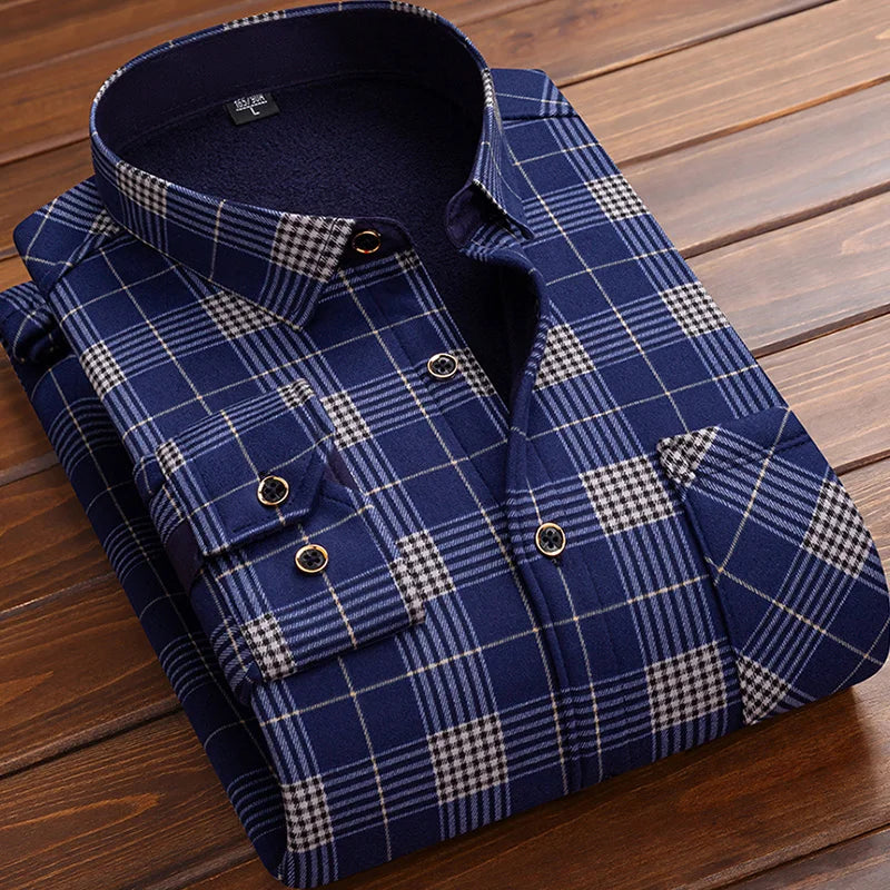 Polo boutonné à motif imprimé