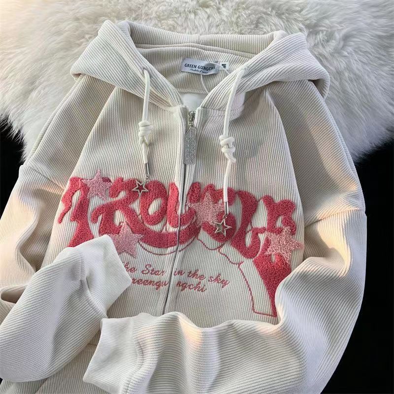 Hoodie brodé confortable respirant style street au quotidien homme – Listrac