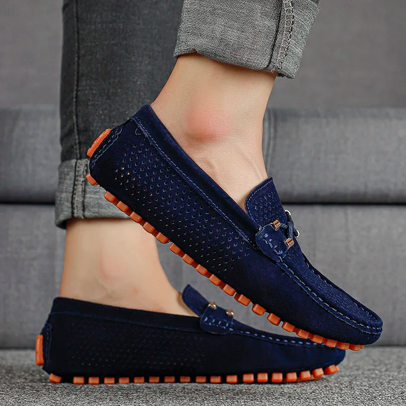 Mocassins slip-on à enfiler confort immédiat élégance au quotidien homme – Ronce-les-Bains