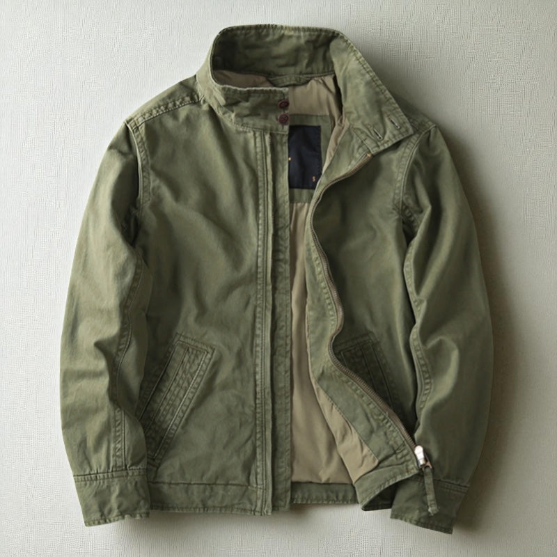 Veste field zippée inspiration militaire