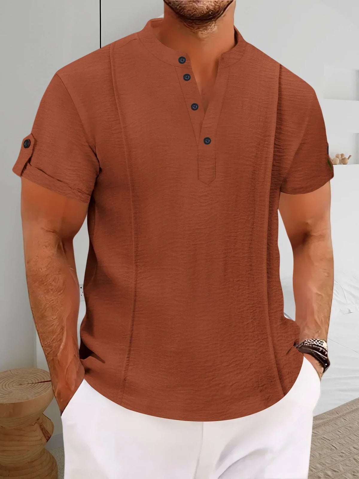 Chemise d'été légère esprit vacances