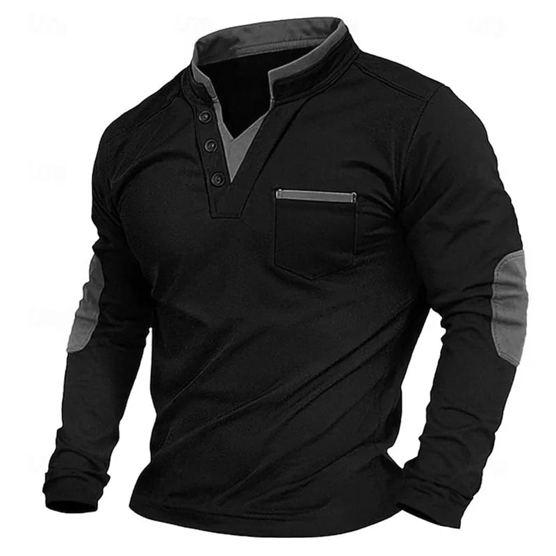 Sweat-shirt col V en maille douce