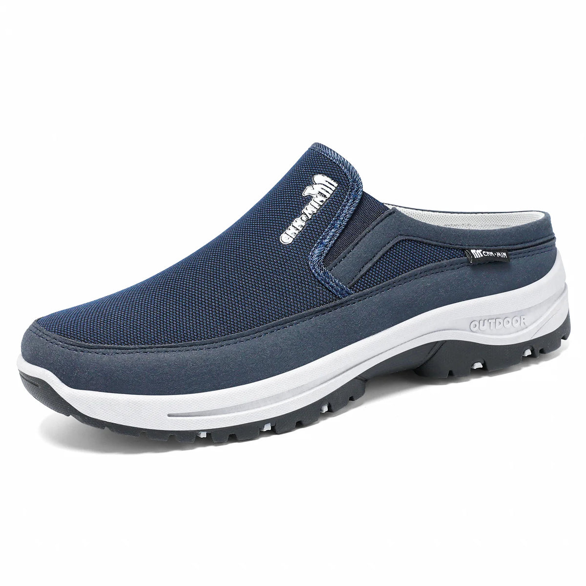 Mules baskets dos ouvert en maille