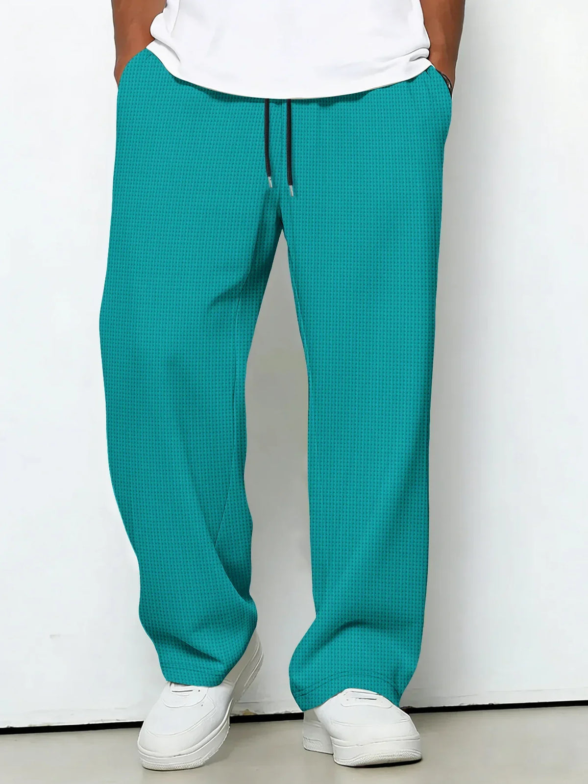 Pantalon ample décontracté à jambe large