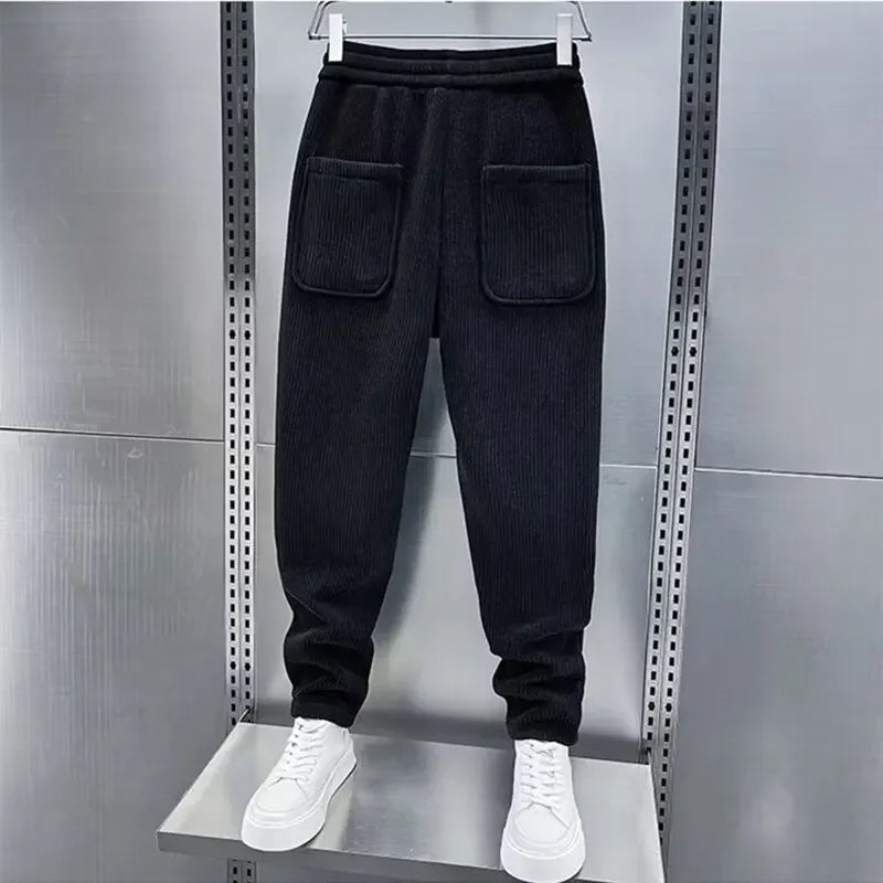 Pantalon à jambe large décontracté