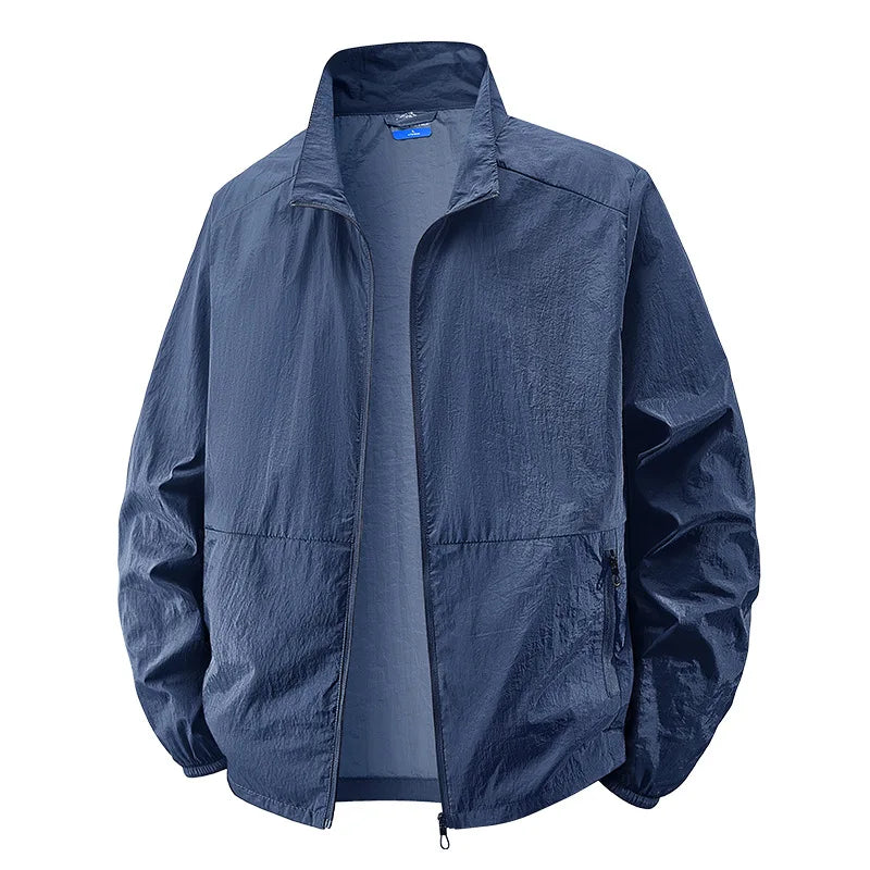 Veste légère zippée minimaliste