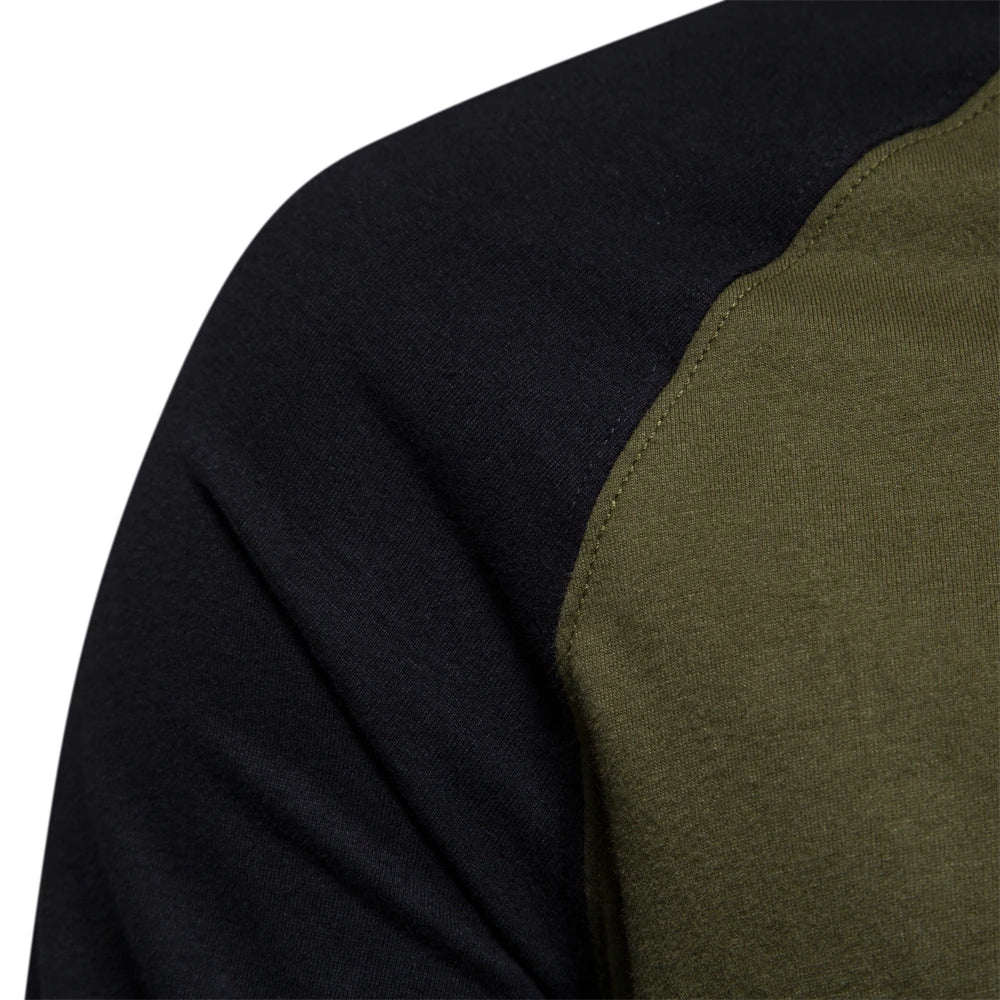 T-shirt manches longues à coutures raglan