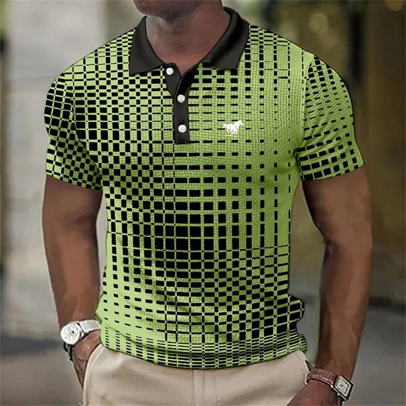 Polo casual en maille coupe régulière pour le quotidien homme – Mérindol