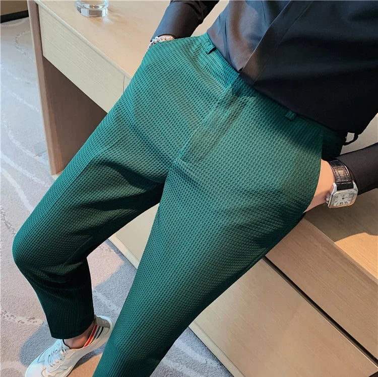 Pantalon de ville coupe slim