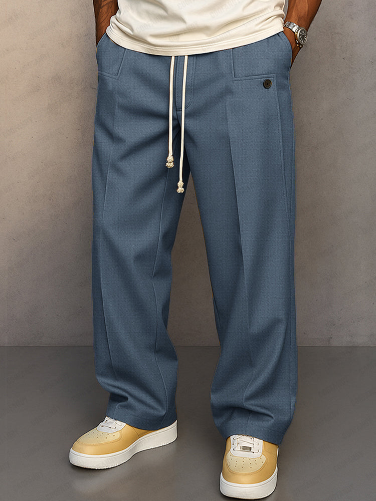 Pantalon élégant coupe droite pour le quotidien homme – Mondovi
