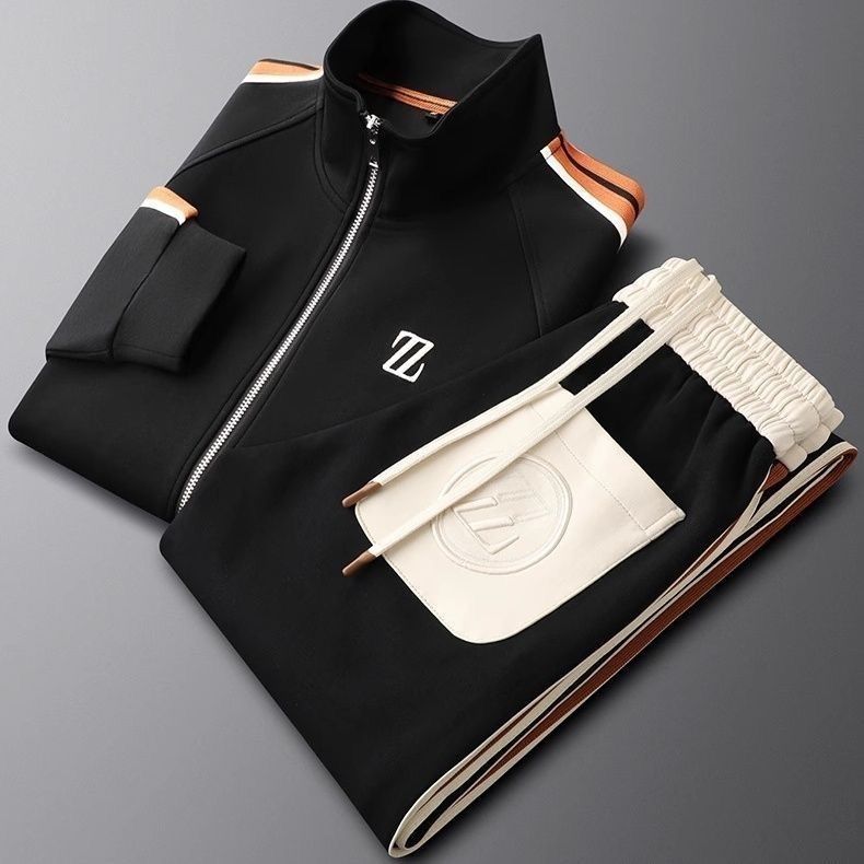 Costume sportif deux pièces veste et pantalon souple homme – Volnay