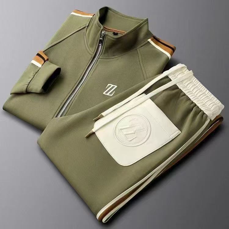 Costume sportif deux pièces veste et pantalon souple homme – Volnay