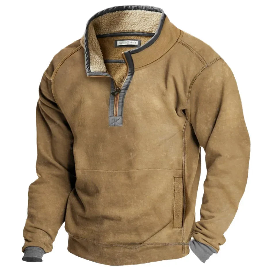 Chemise doublée molleton coupe décontractée