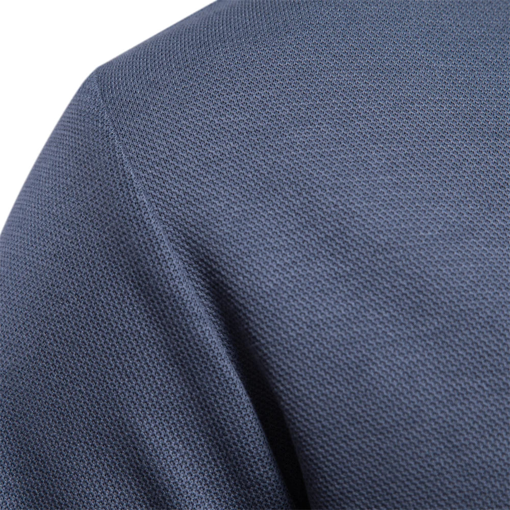 Polo décontracté à broderie discrète