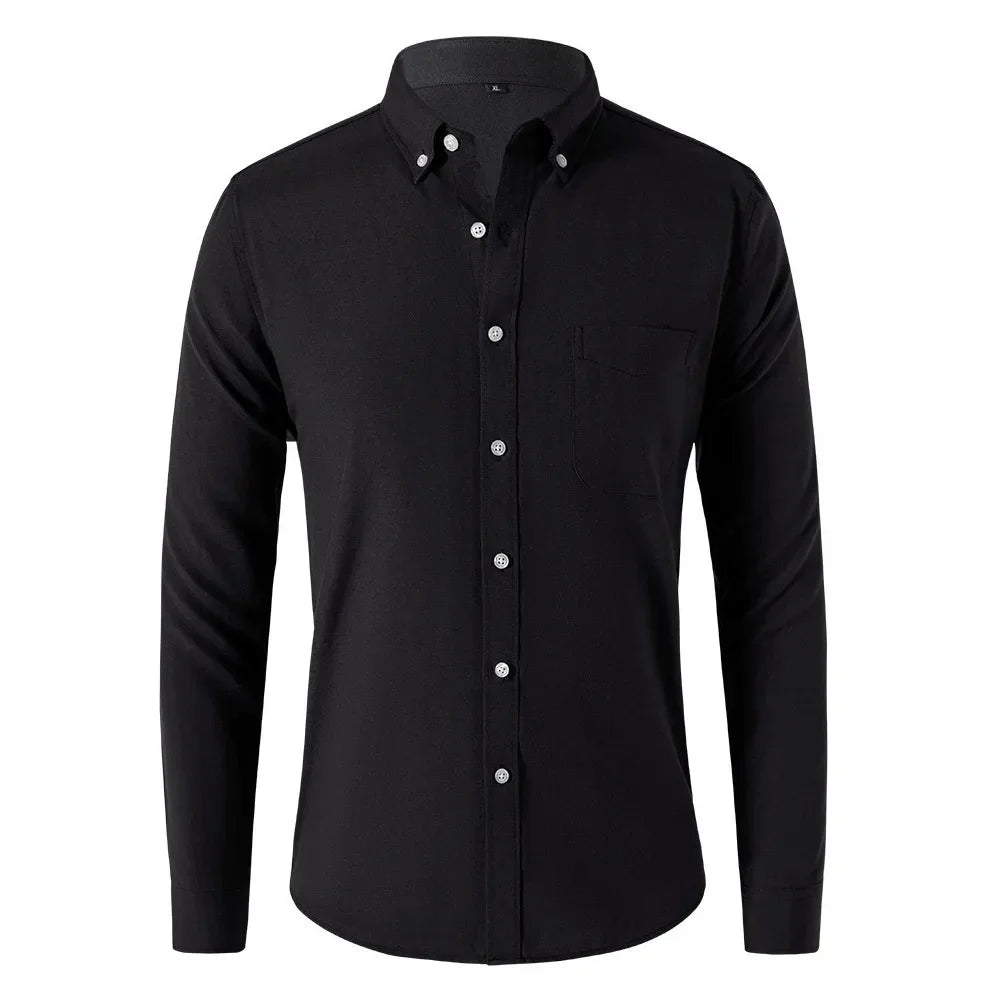 Chemise cintrée à manches longues