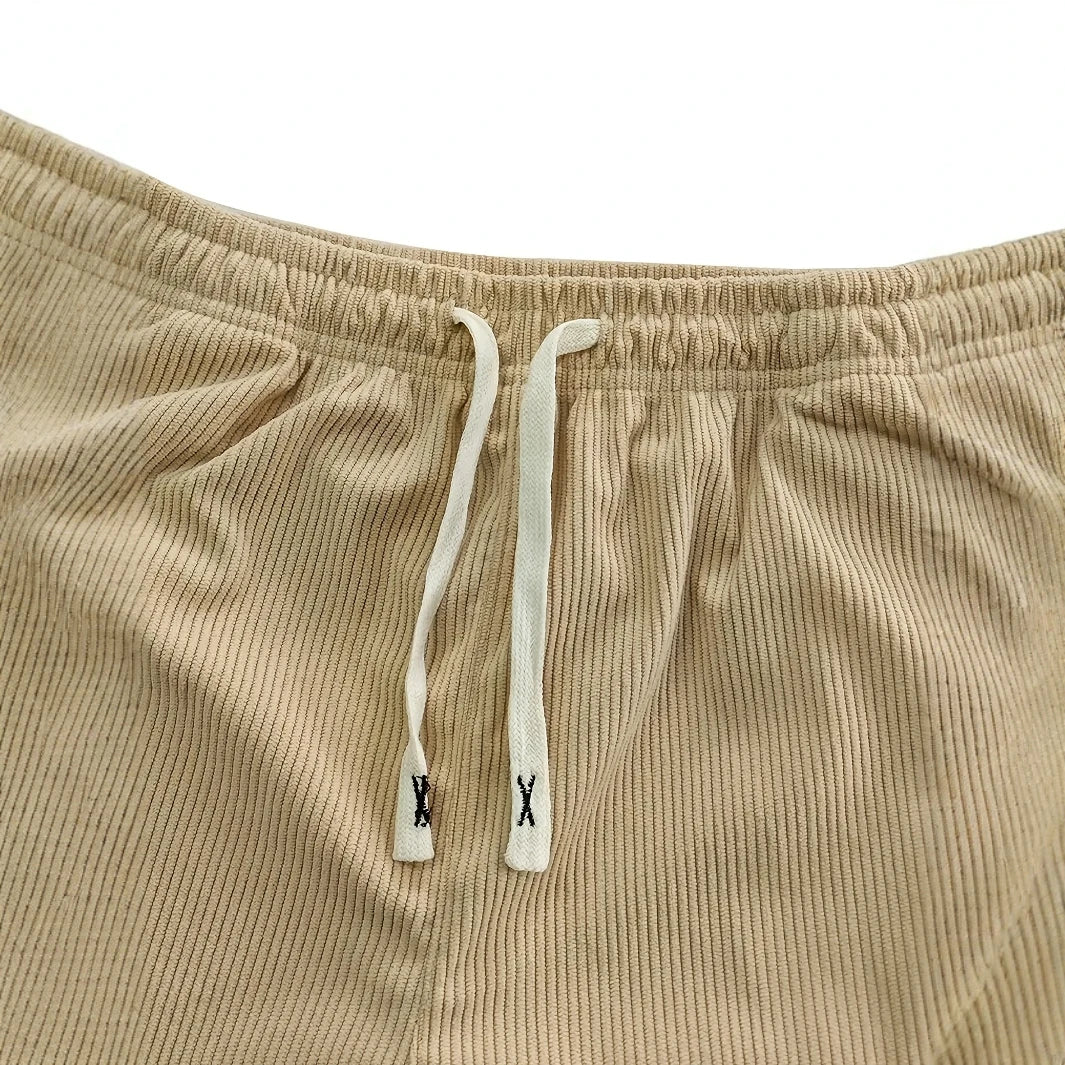 Pantalon en velours côtelé confortable au style intemporel homme – Singer