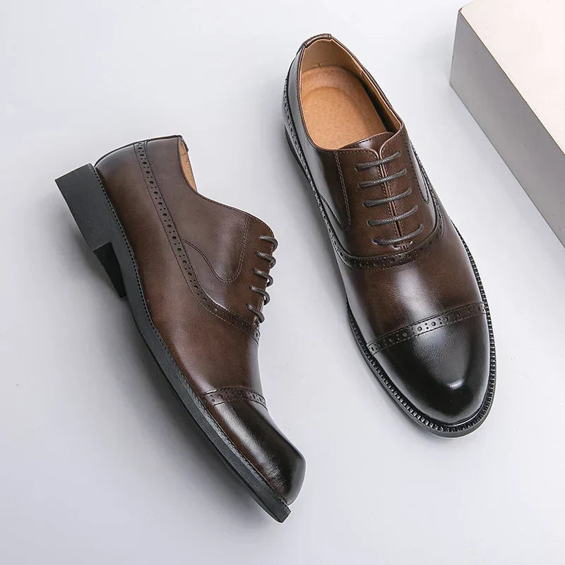 Chaussures en cuir de luxe habillées élégantes homme – Saint-Bris