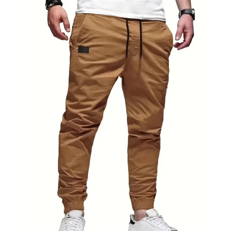 Pantalon de jogging cargo taille élastique