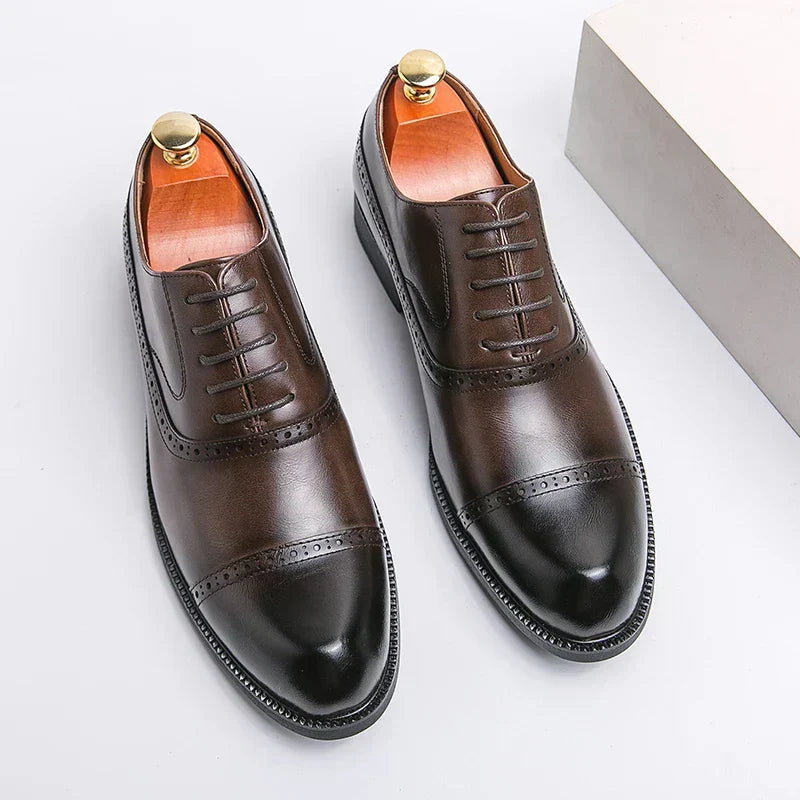 Chaussures en cuir de luxe habillées élégantes homme – Saint-Bris