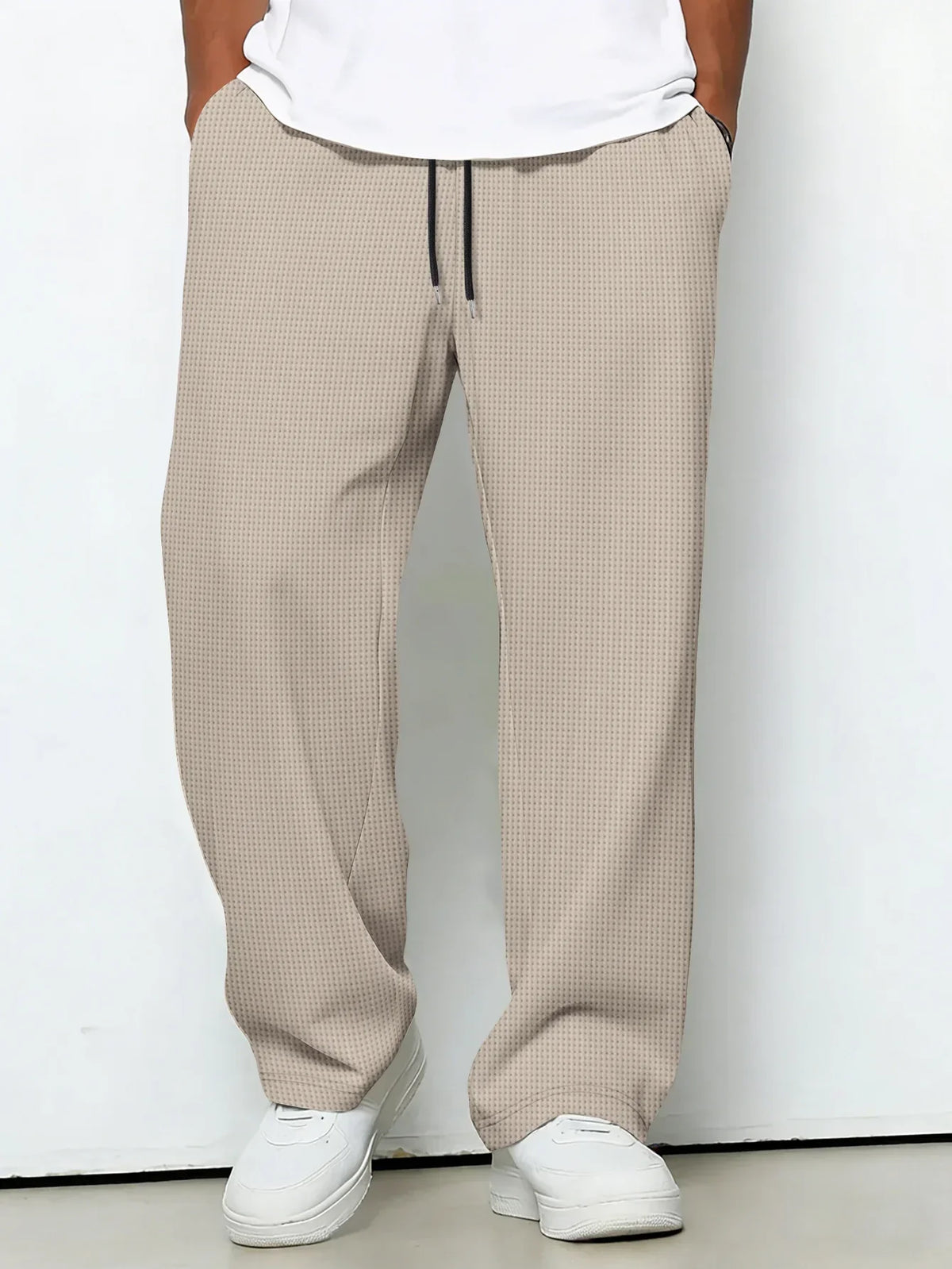 Pantalon ample décontracté à jambe large