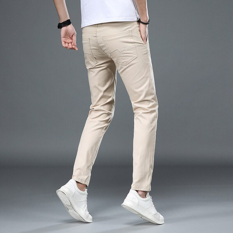 Pantalon de ville coupe ajustée