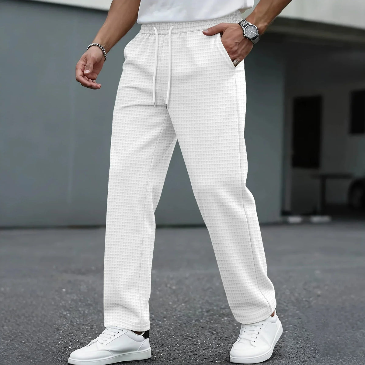 Pantalon de jogging léger à cordon