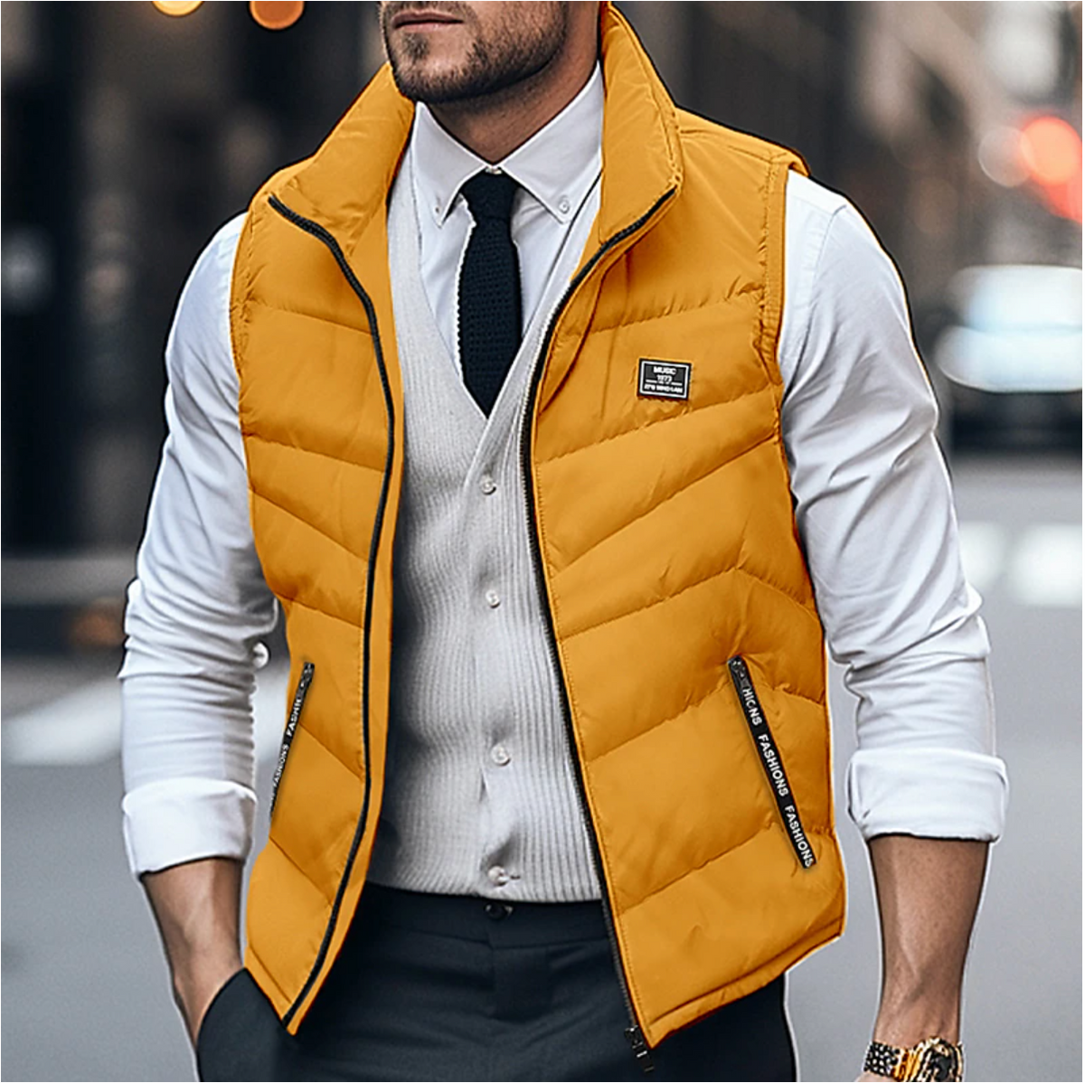 Gilet matelassé léger sans manches chaleur contrôlée homme – Mortagne