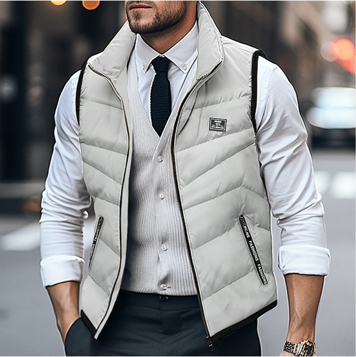 Gilet matelassé léger sans manches chaleur contrôlée homme – Mortagne