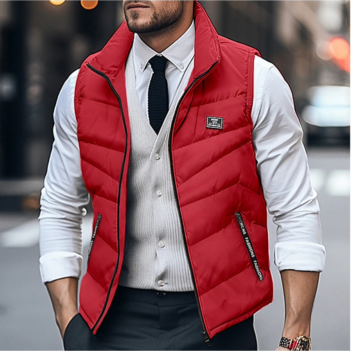 Gilet matelassé léger sans manches chaleur contrôlée homme – Mortagne