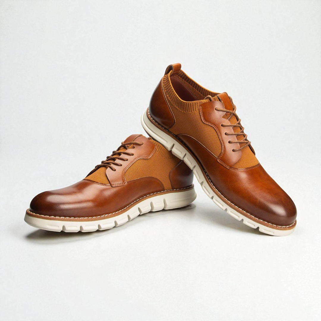 Chaussures habillées dessus en maille