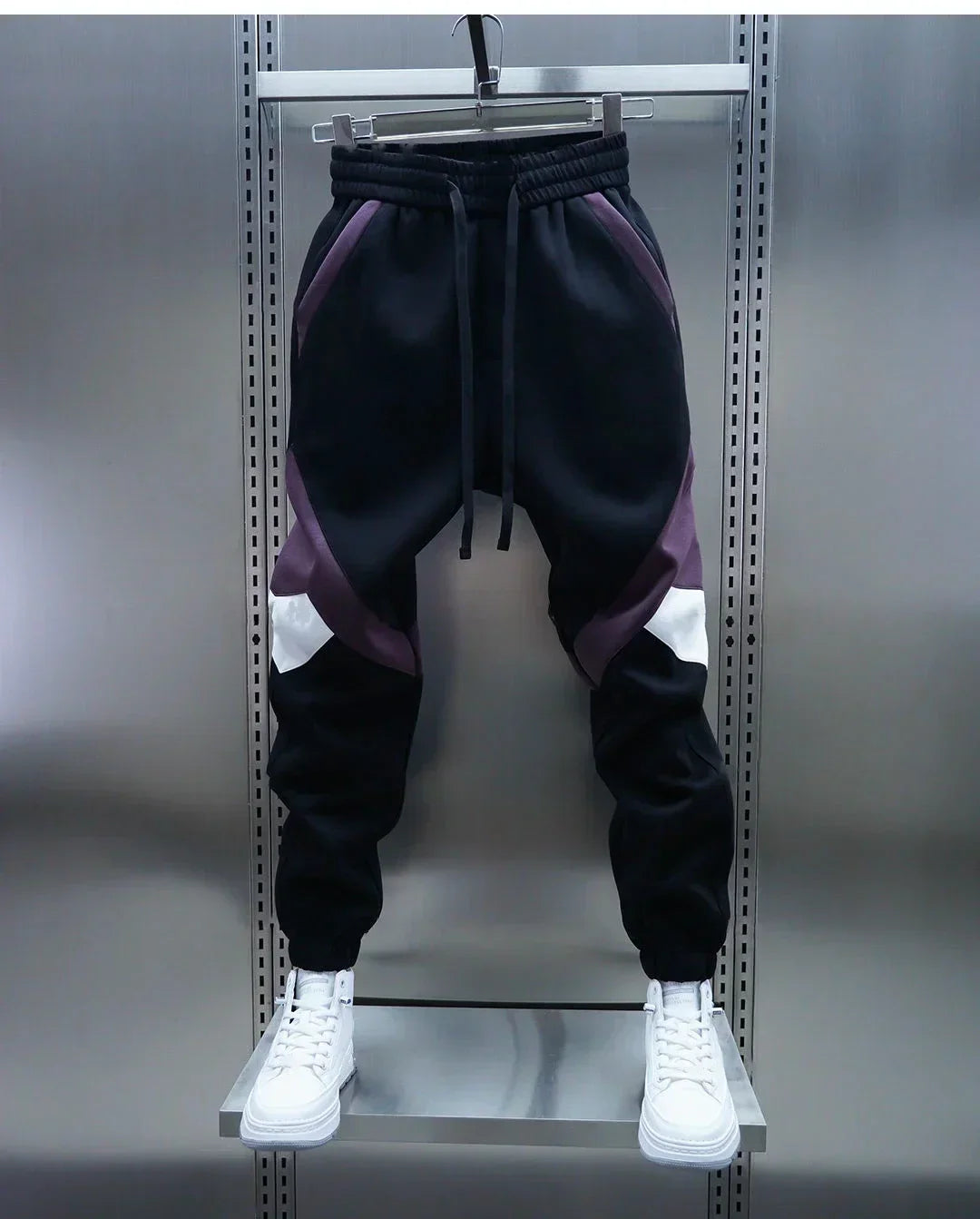Pantalon coloré coupe ajustée