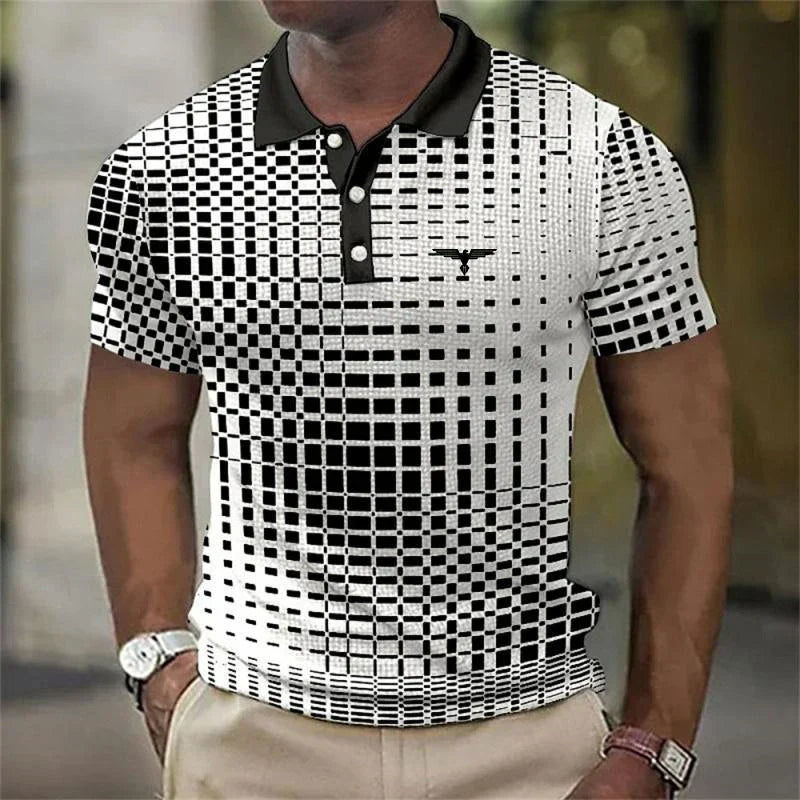 Polo casual en maille coupe régulière pour le quotidien homme – Mérindol