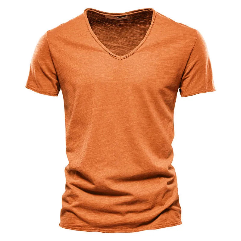 Tee-shirt coupe moderne en maille légère