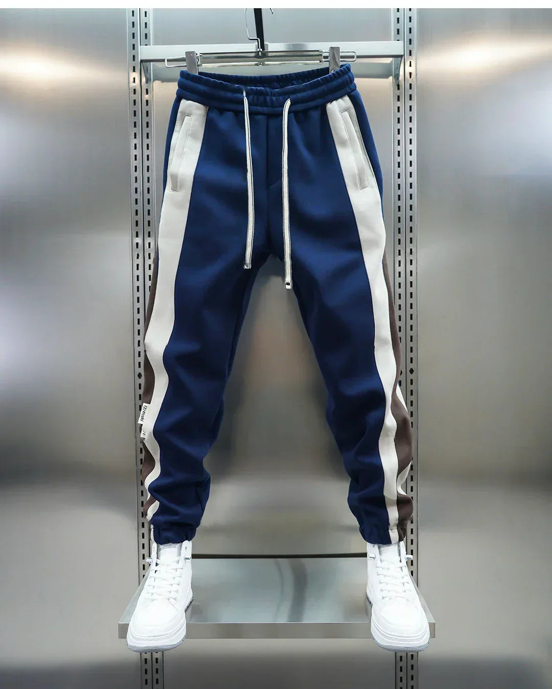 Pantalon jogger à bandes latérales