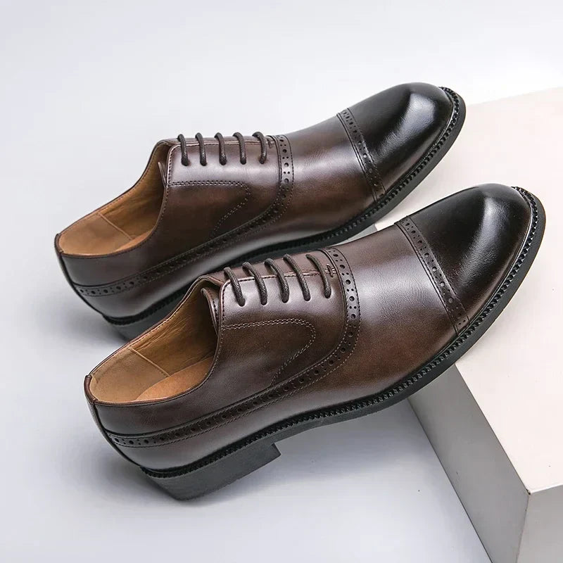 Chaussures en cuir de luxe habillées élégantes homme – Saint-Bris