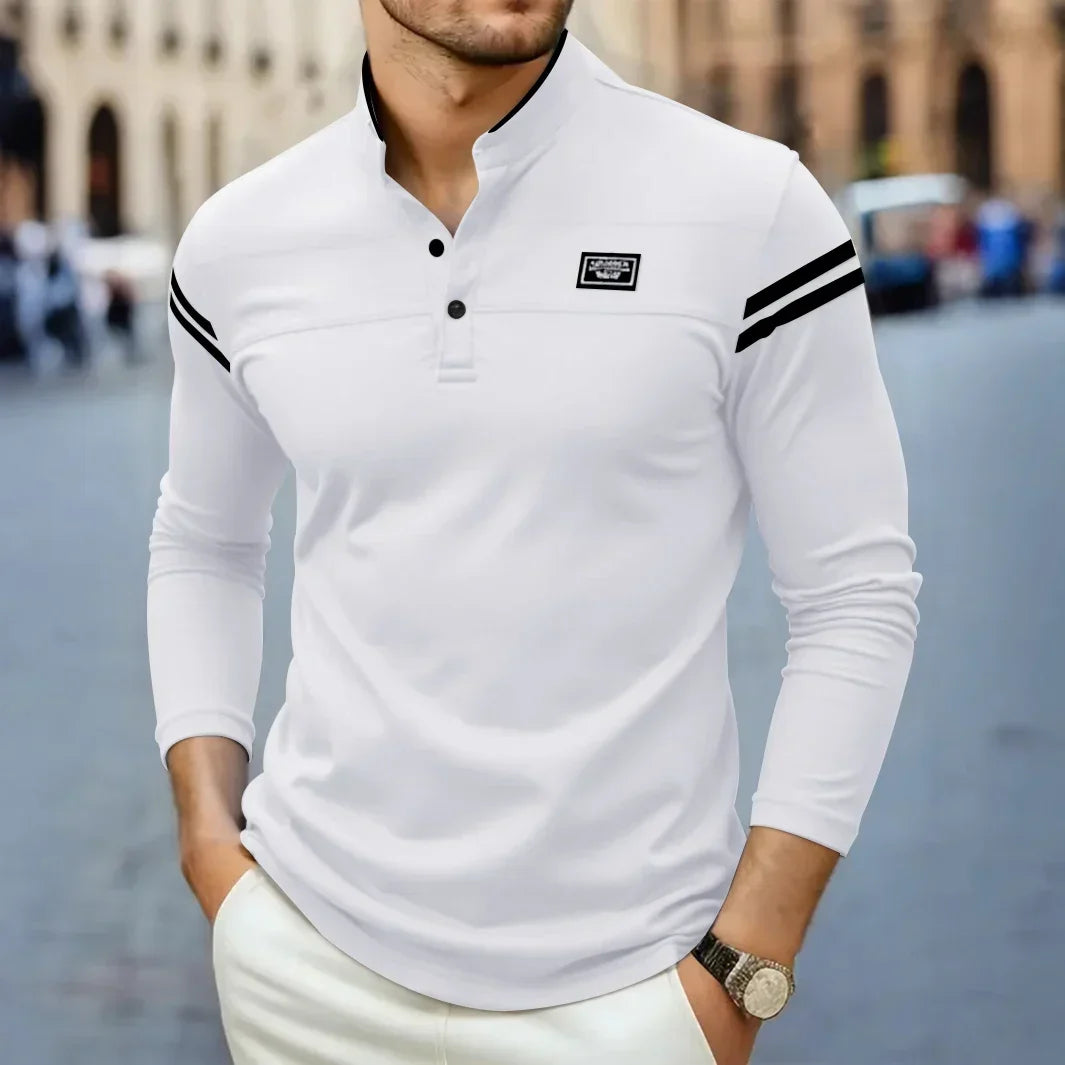 T-shirt manches longues moderne au chic discret homme – Roquebrune