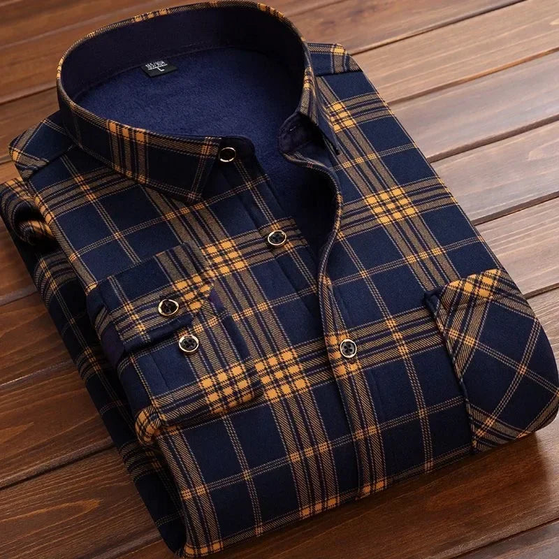 Polo boutonné à motif imprimé