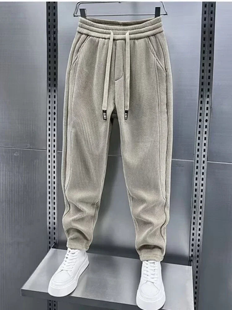 Pantalon à jambe large décontracté