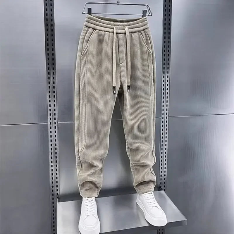 Pantalon à jambe large décontracté