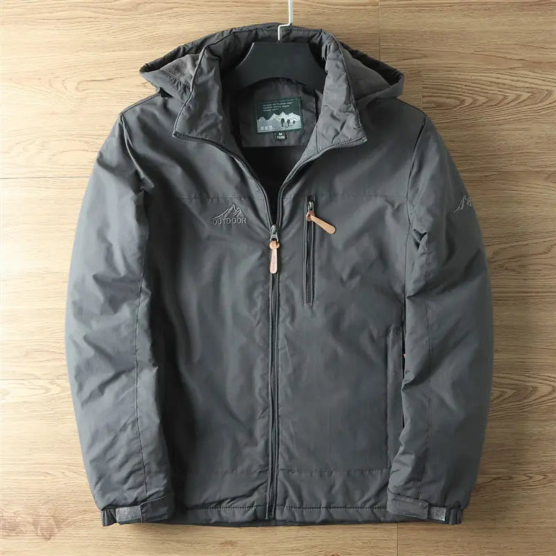 Veste matelassée zippée à capuche