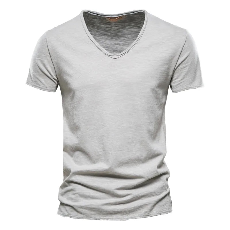 Tee-shirt coupe moderne en maille légère