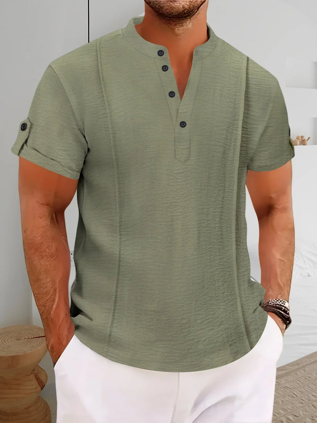 Chemise d'été légère esprit vacances