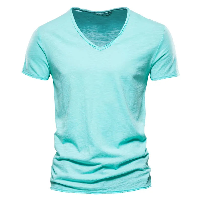 Tee-shirt coupe moderne en maille légère