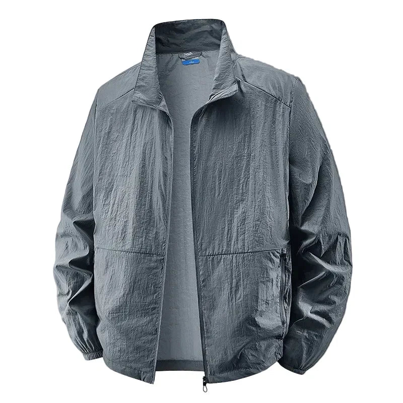Veste légère zippée minimaliste