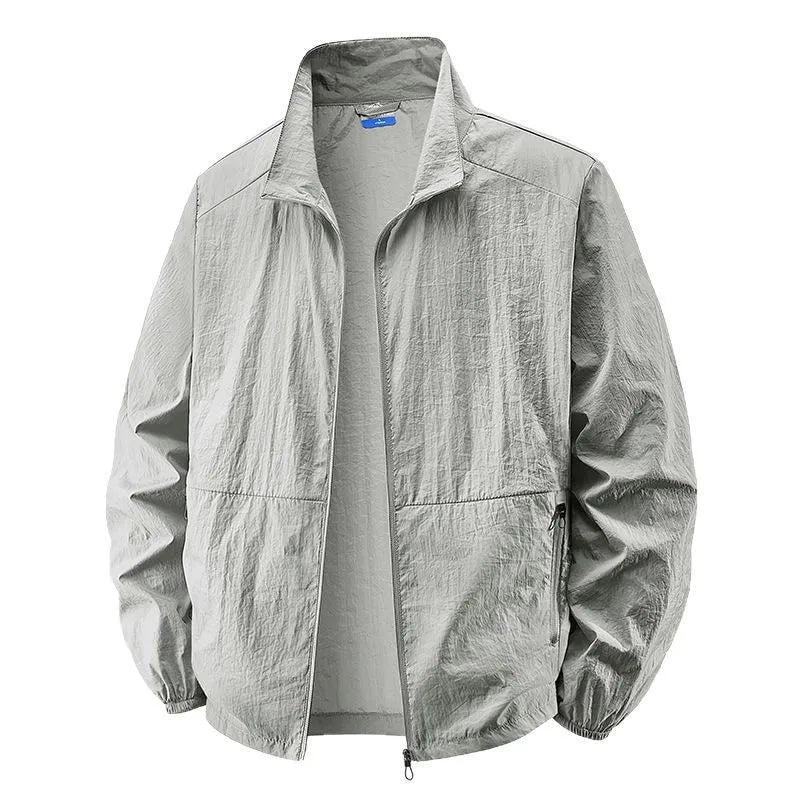 Veste légère zippée minimaliste