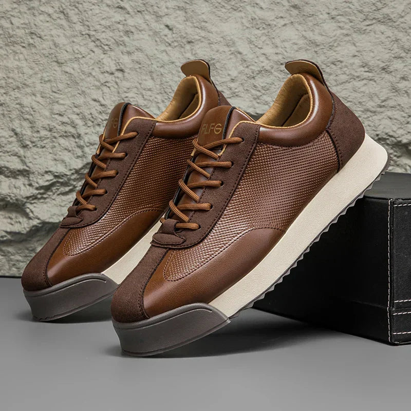 Chaussures en cuir élégantes confort du matin au soir homme – Montpoupon