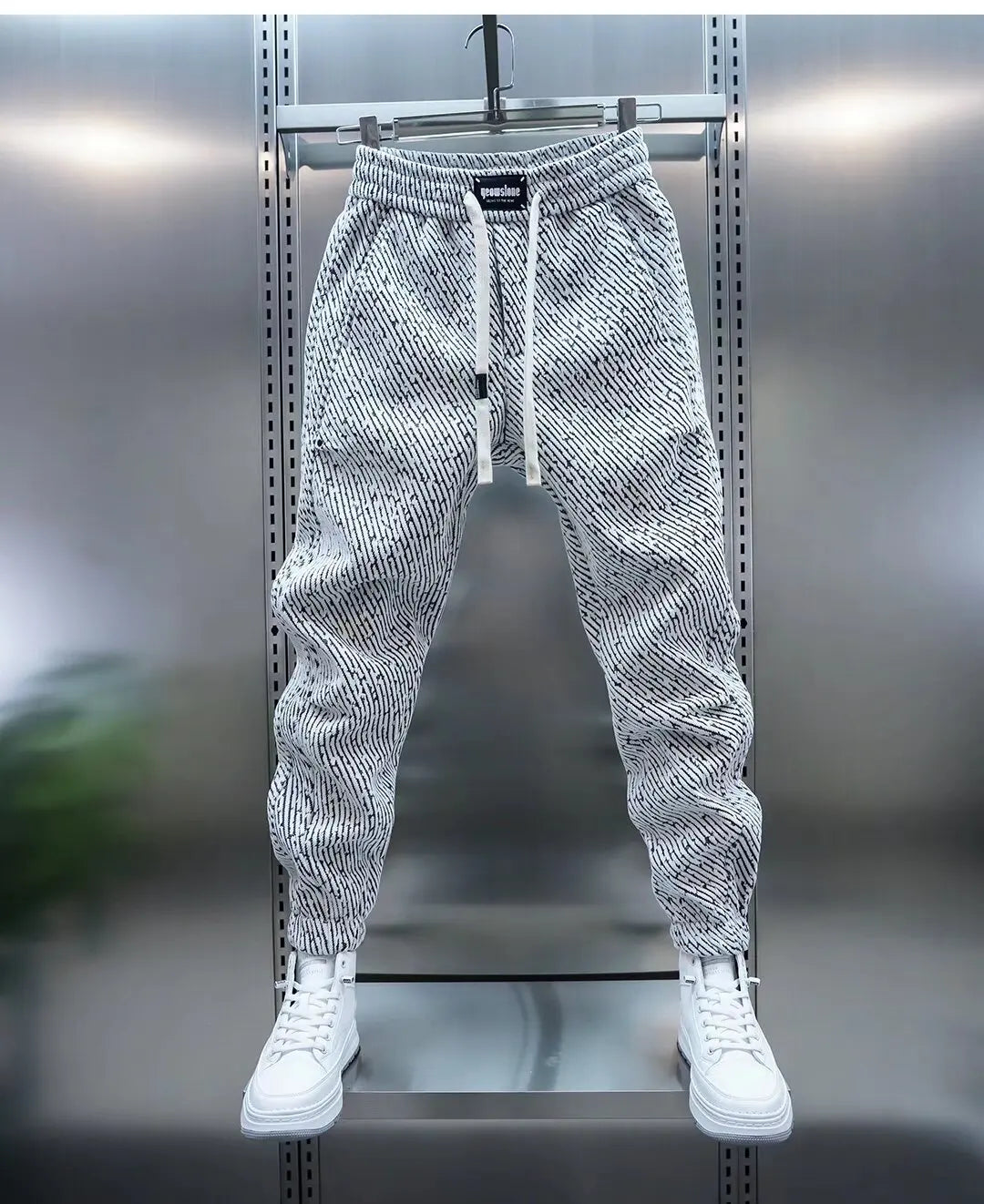 Pantalon casual homme coupe confortable