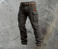 Pantalon cargo structuré tissage texturé coupe droite homme – Amboise